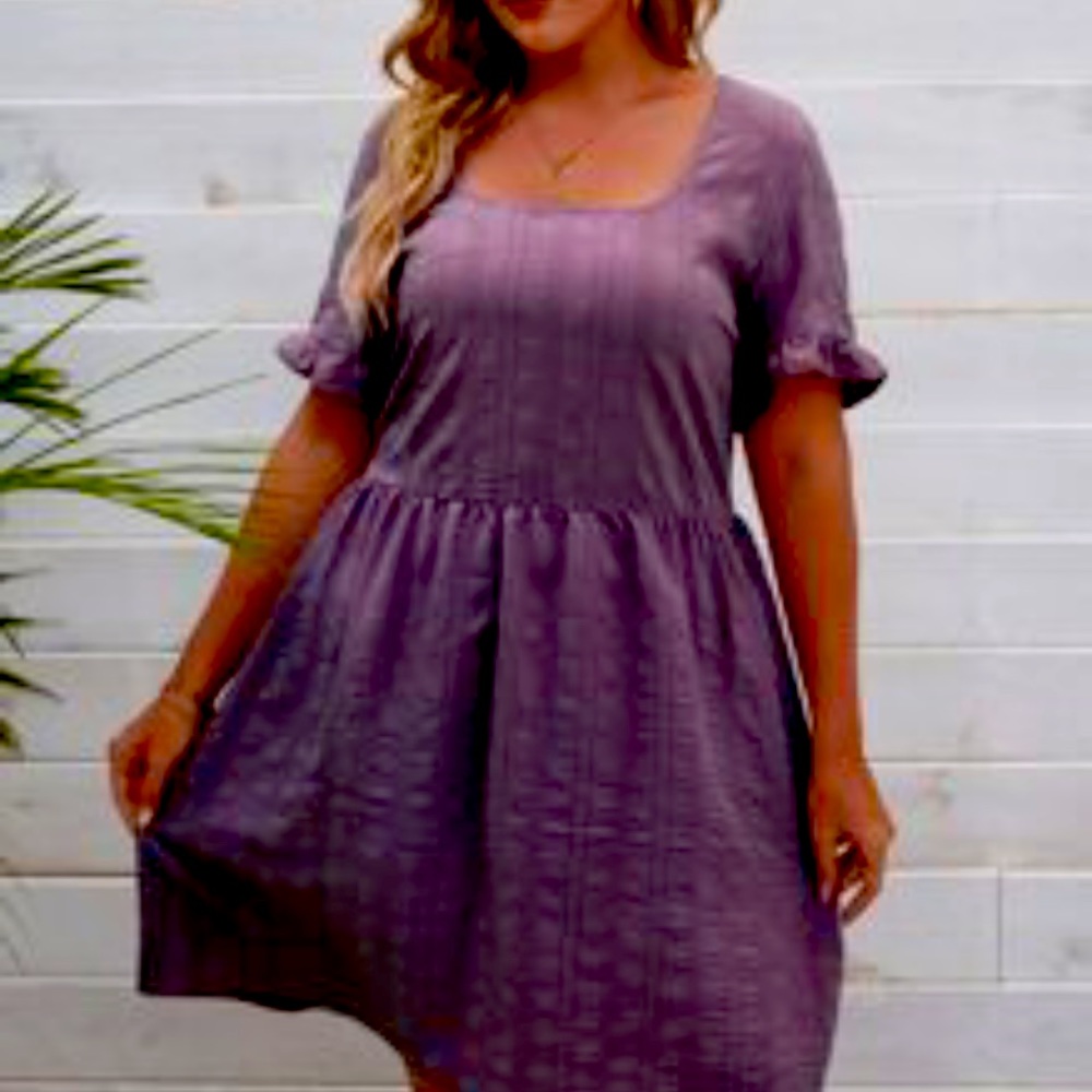 Purple dress